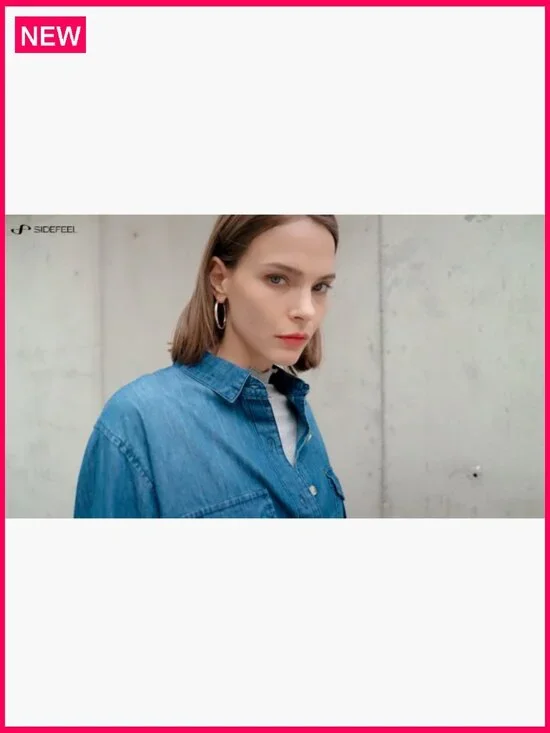 High Waisted Wide Leg Jeans Stretchy Raw Hem Denim Pants - Picture 7 of 7